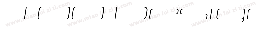 100 Design Tokyodo字体转换